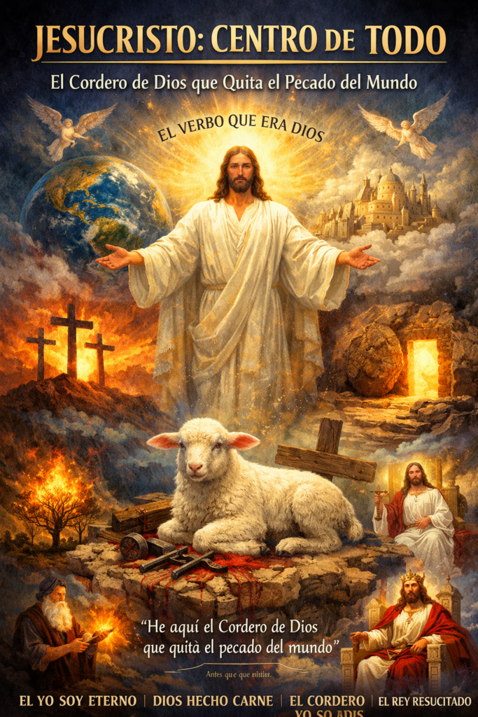 Jesucristo: Centro de Todo - El Cordero de Dios que Quita el Pecado del Mundo